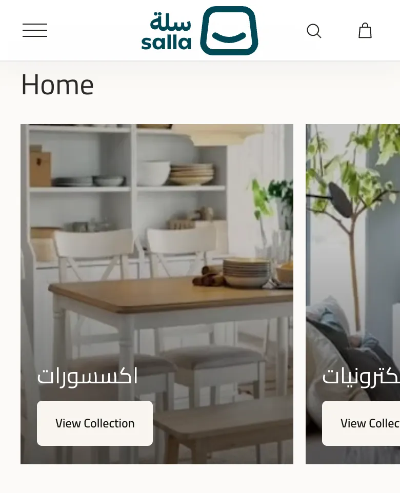 Spaces selection · mobile